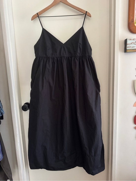 Quince Dresses & Skirts - QUINCE black organic cotton maxi dress - XL